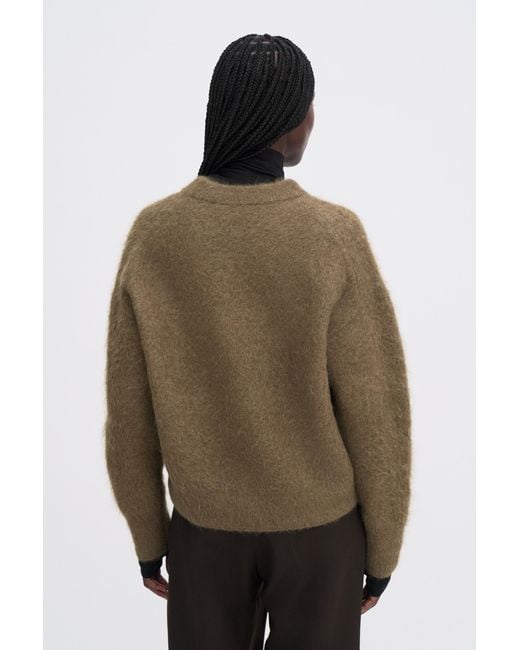 Filippa K Green Fluffy Sweater