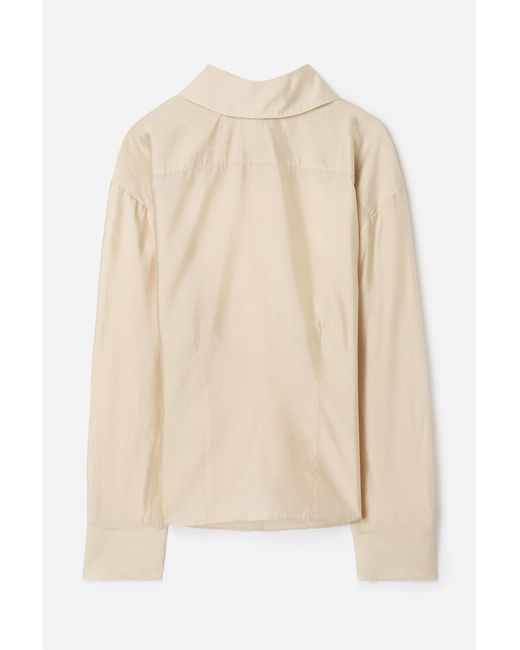 Filippa K Natural Fold Collar Blouse