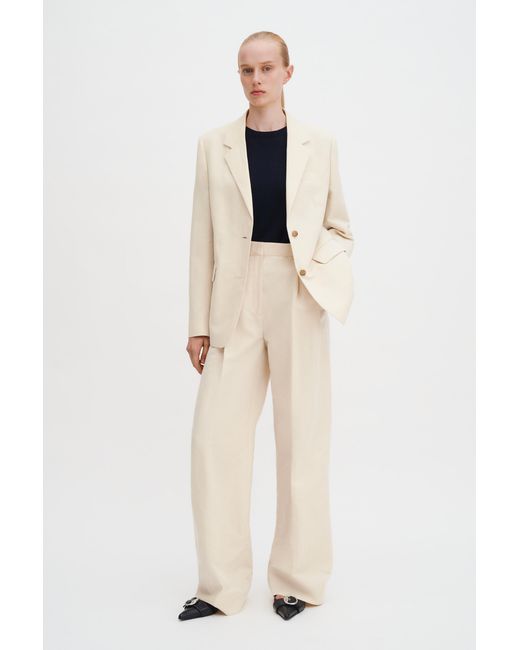 Filippa K Natural Delilah Linen Blazer