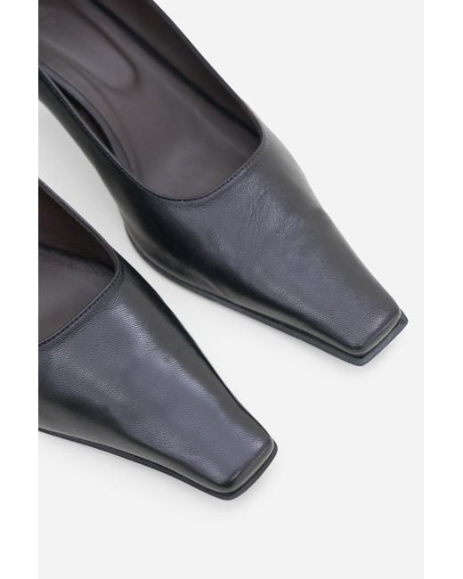 Filippa K White Square Toe Pumps