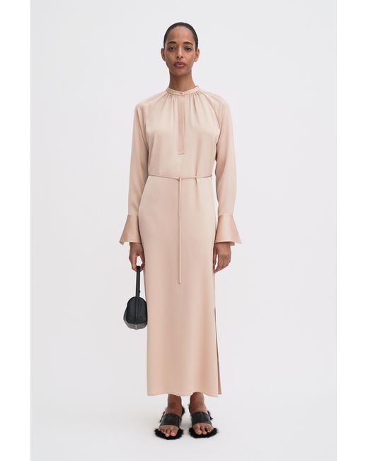 Filippa K Natural Gathered Raglan Dress
