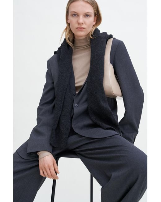 Filippa K Blue Davina Oversized Blazer