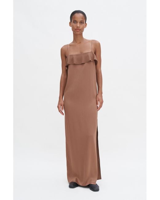 filippa k belted evening dress Belted Long Sleeve Dress