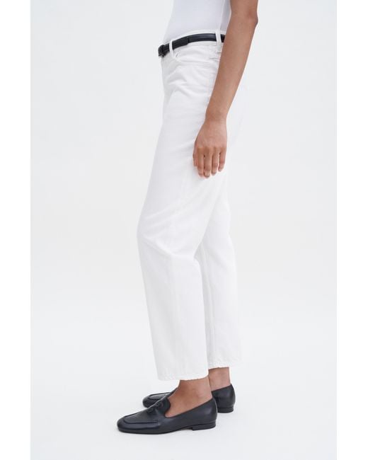 Filippa K White Tapered Jeans