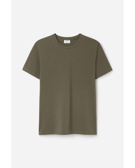 Filippa K Green Stretch Cotton Tee for men