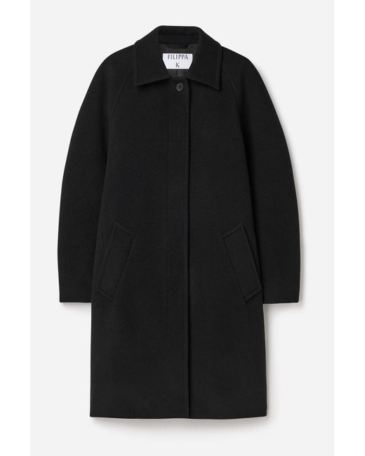 Filippa K Blue Cocoon Coat