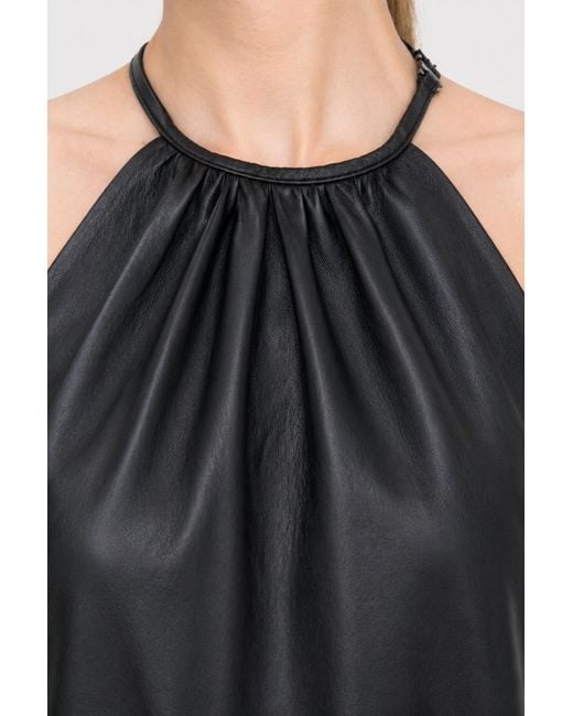 Filippa K Black Leather Dress