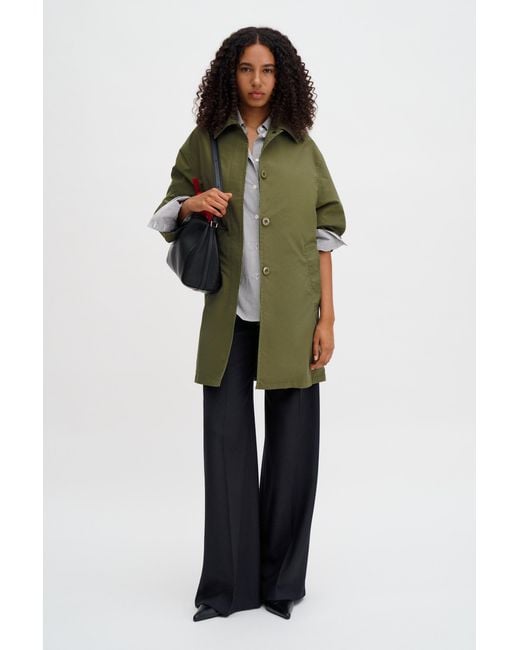 Filippa K Green Cassie Car Coat