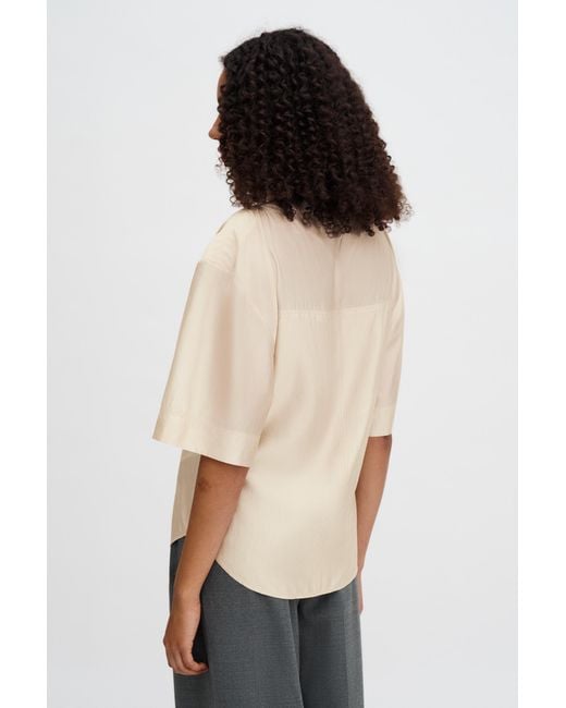 Filippa K Black Sheer Tee