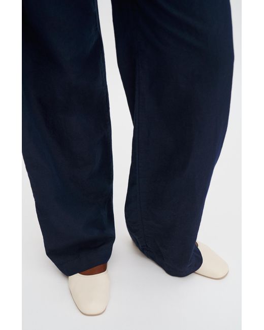 Filippa K Blue Gillian Linen Trousers