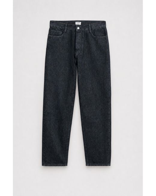 Filippa K Blue Tapered Cropped Jeans for men