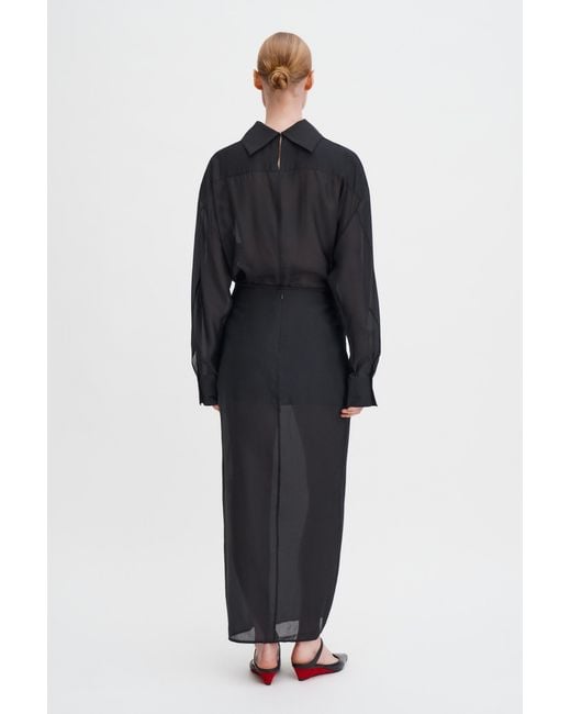 Filippa K Black Slip Skirt