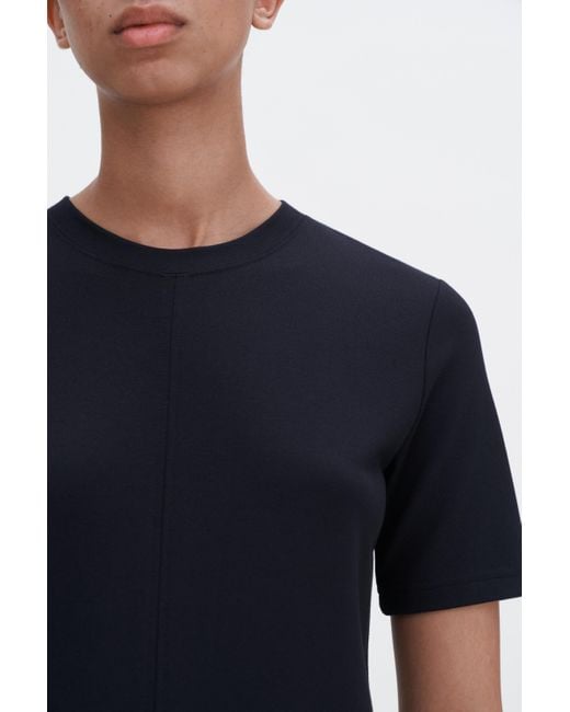 Filippa K Blue T-Shirt Dress