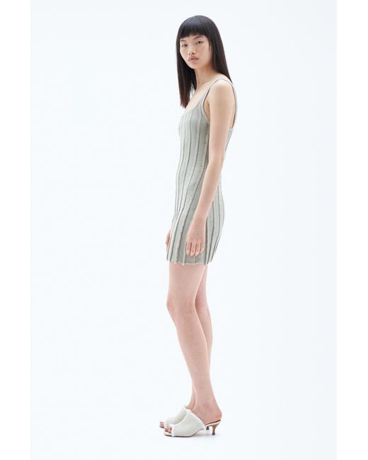 Filippa K White Knitted Strap Dress