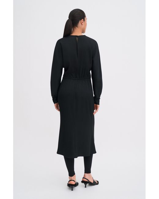 Filippa K Black Batwing Dress
