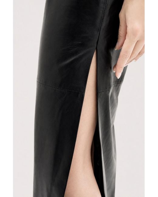 Filippa K Black Leather Dress