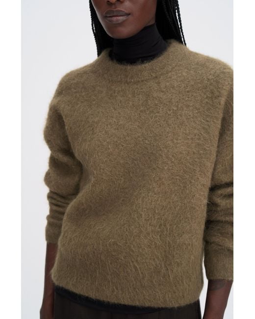 Filippa K Green Fluffy Sweater