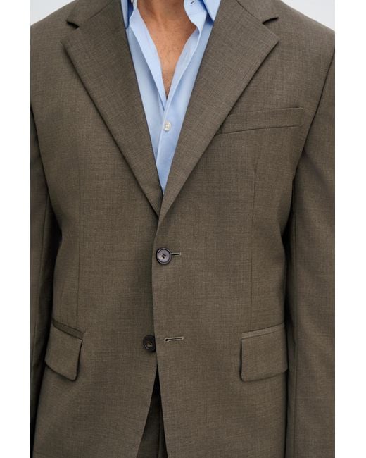 Filippa K Brown Hugh Wool Blazer for men