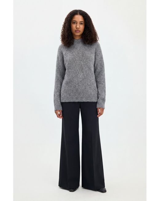 Filippa K Gray Hairy Alpaca Sweater