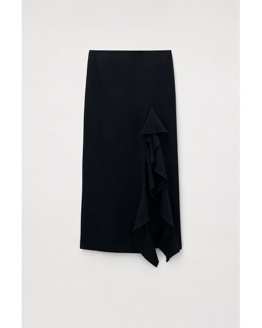 Filippa K Blue Frill Skirt