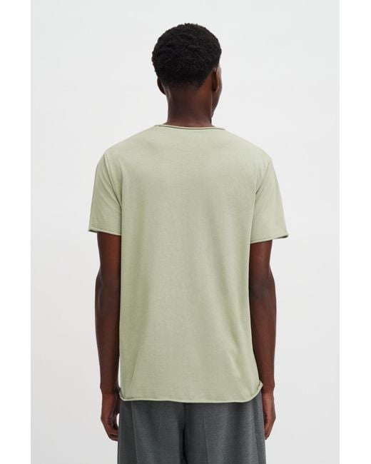 Filippa K Green Roll Neck Tee for men
