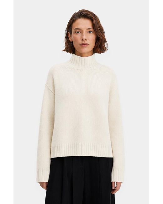 Filippa K Natural Cashmere Turtleneck Sweater