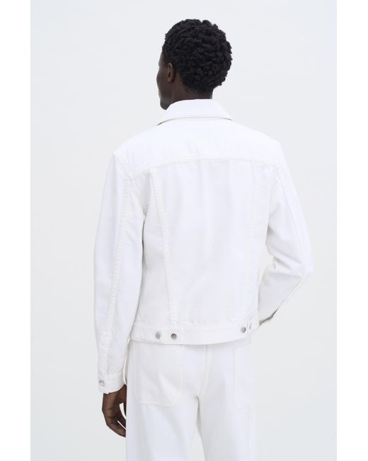 Filippa K White Classic Jean Jacket for men