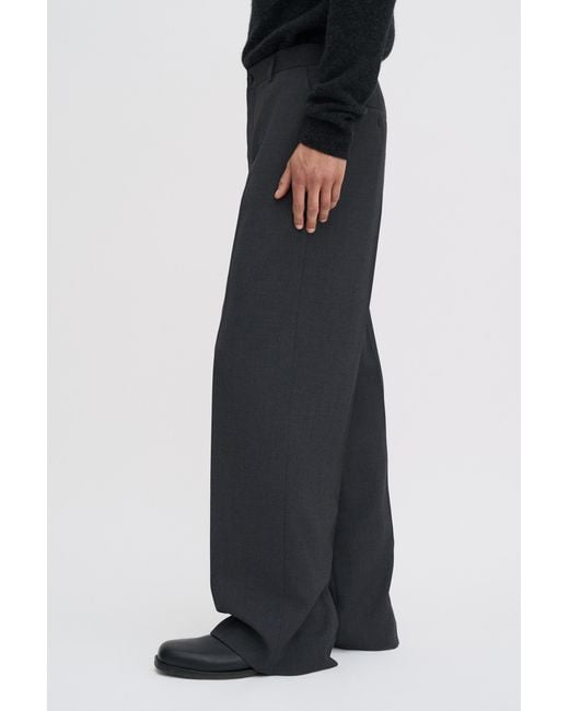 Filippa K Black Hector Trousers for men