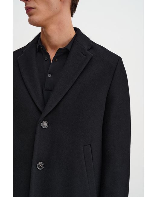 Filippa K Black London Coat for men