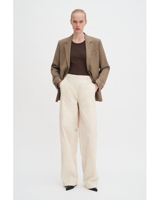 Filippa K Brown Fine Rib Tank