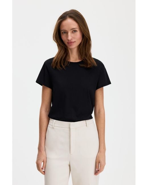 Filippa K Blue Soft Cotton Tee