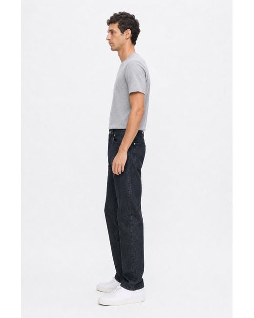 Filippa K Blue Tapered Cropped Jeans for men