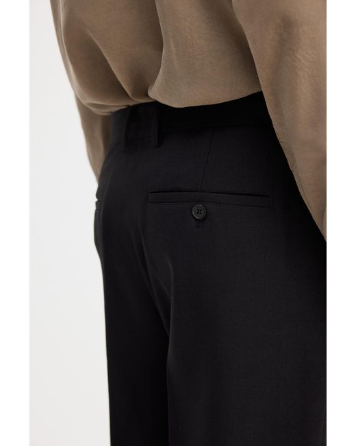 Filippa K Black Hector Trousers for men