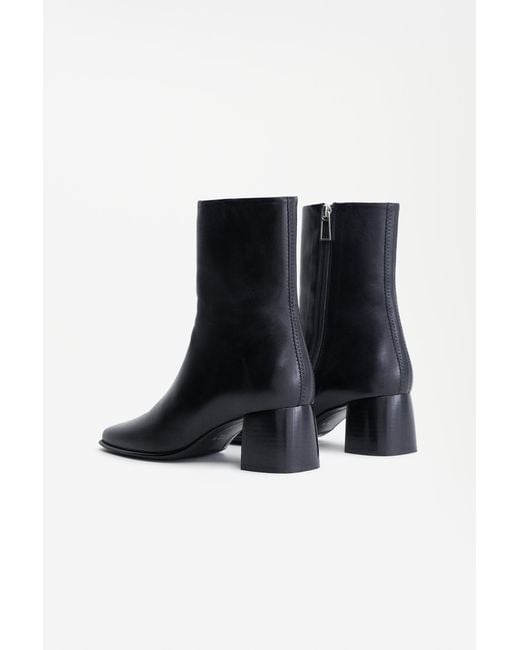 Filippa K White Eileen Leather Boots