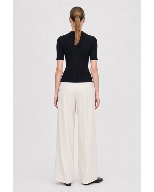 Filippa K Blue Buttoned Knit Top