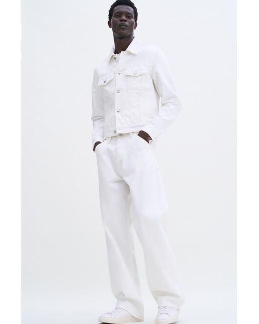 Filippa K White Classic Jean Jacket for men