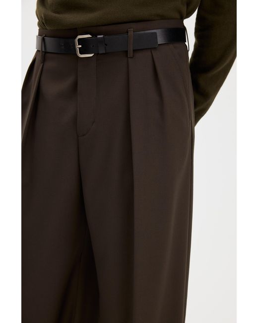Filippa K Black Milo Trousers for men