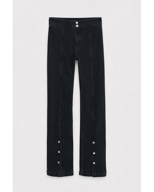 Filippa K Blue 90S Stretch Button Front Jeans