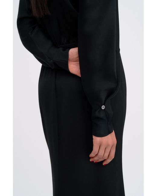 Filippa K Black Batwing Dress