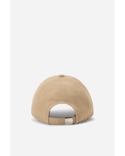 Filippa K White Cotton Canvas Cap