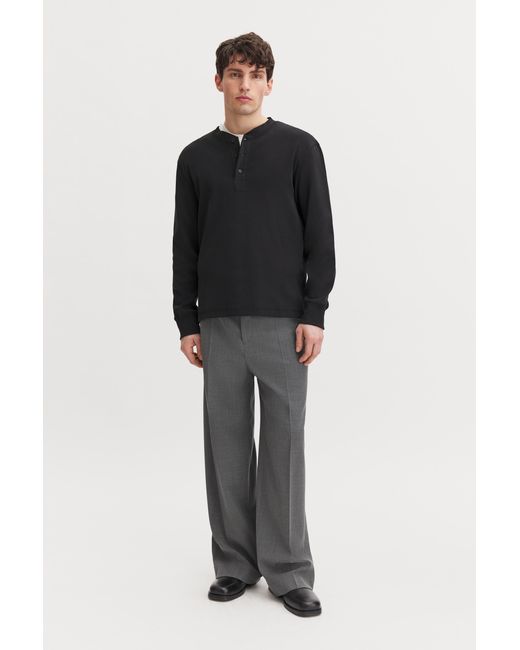Filippa K Black Hector Trousers for men