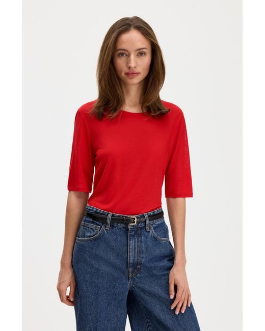 Filippa K Red Elena Tee