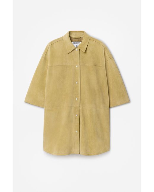 Filippa K Multicolor Suede Shirt Jacket