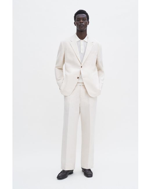 Filippa K White Patch Pocket Blazer for men