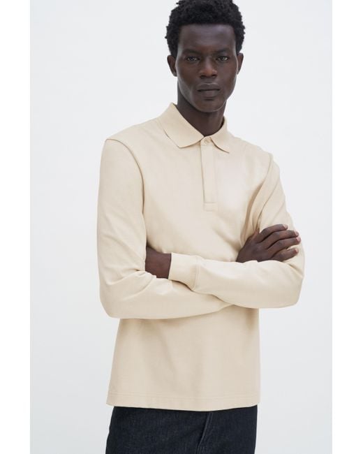 Filippa K Natural Heavy Cotton Rugby Shirt for men