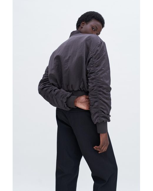 Filippa K Blue Nylon Zip Jacket