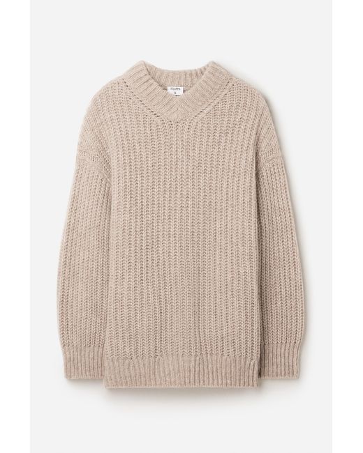 Filippa K Natural Soft Alpaca V-Neck Sweater