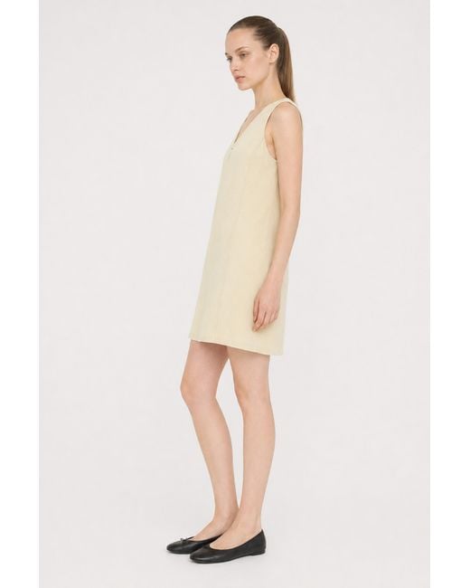 Filippa K White Re:Sourced Crepe Tank Dress