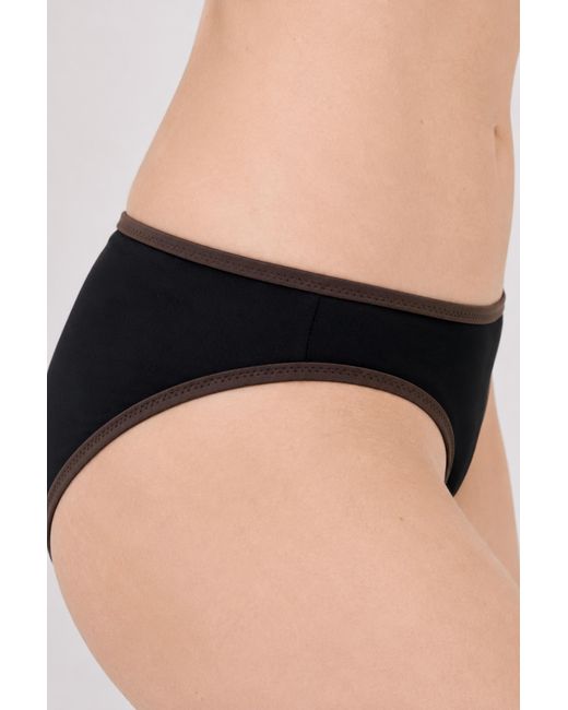 Filippa K Black Contrast Hipster Swim Brief