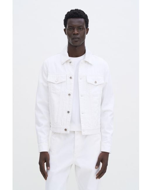 Filippa K White Classic Jean Jacket for men
